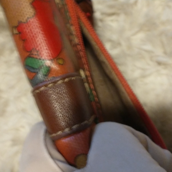 Sakroots peace clutch style crossbody bag bohemian botanical - Picture 8 of 16